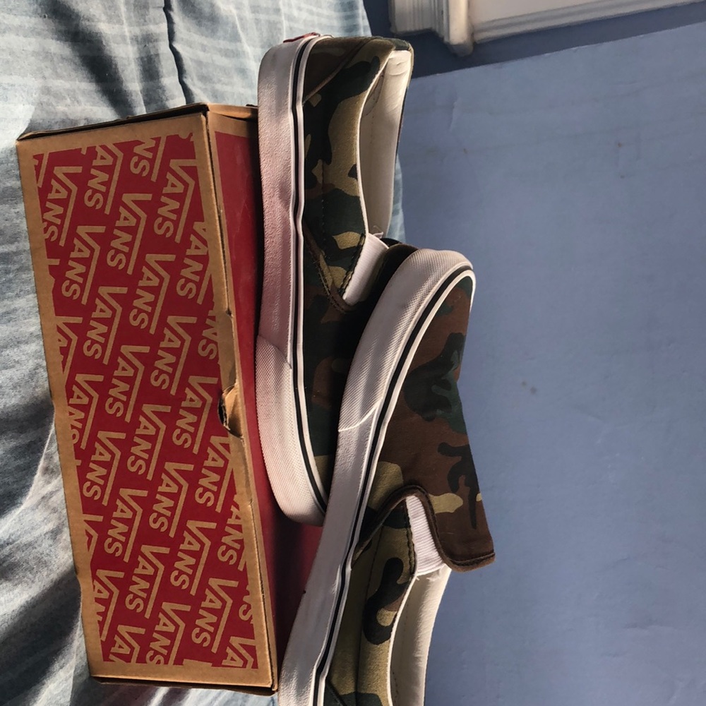 Slip on Camo print Vans